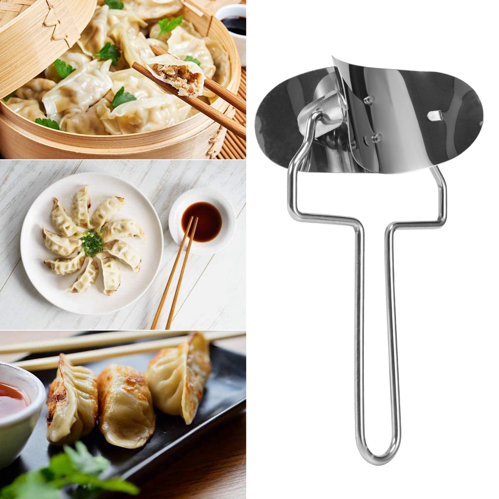 FAST-Dumplings Maker 8 Pcs, Pr - Gyoza Dumpling Maker 评论和价格