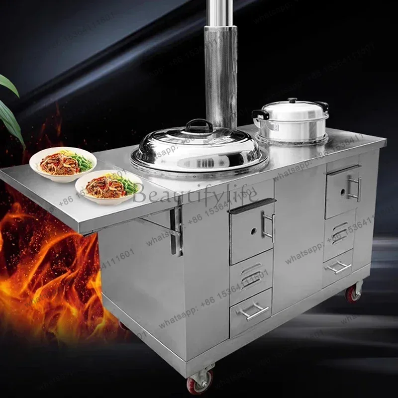 LSFirewood Stoves Cooking Stov - Home Cooking Heater 评论和价格