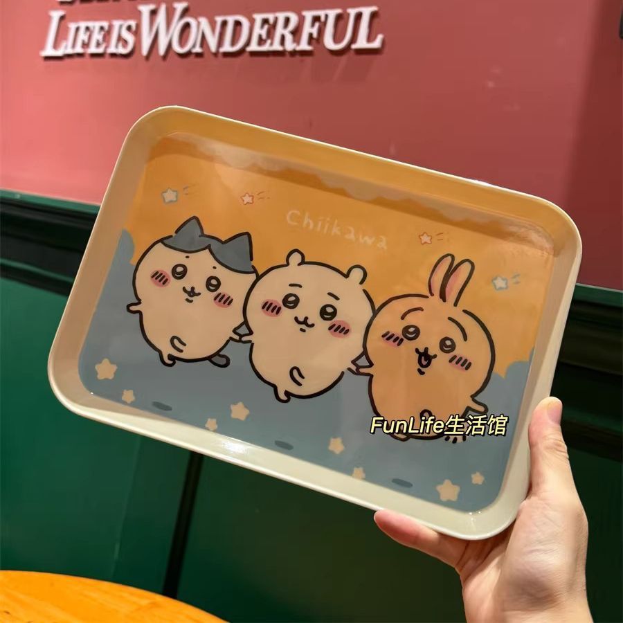 Chiikawa Cartoon Tray Cute Sto - Home Cooking Recipes 评论和价格