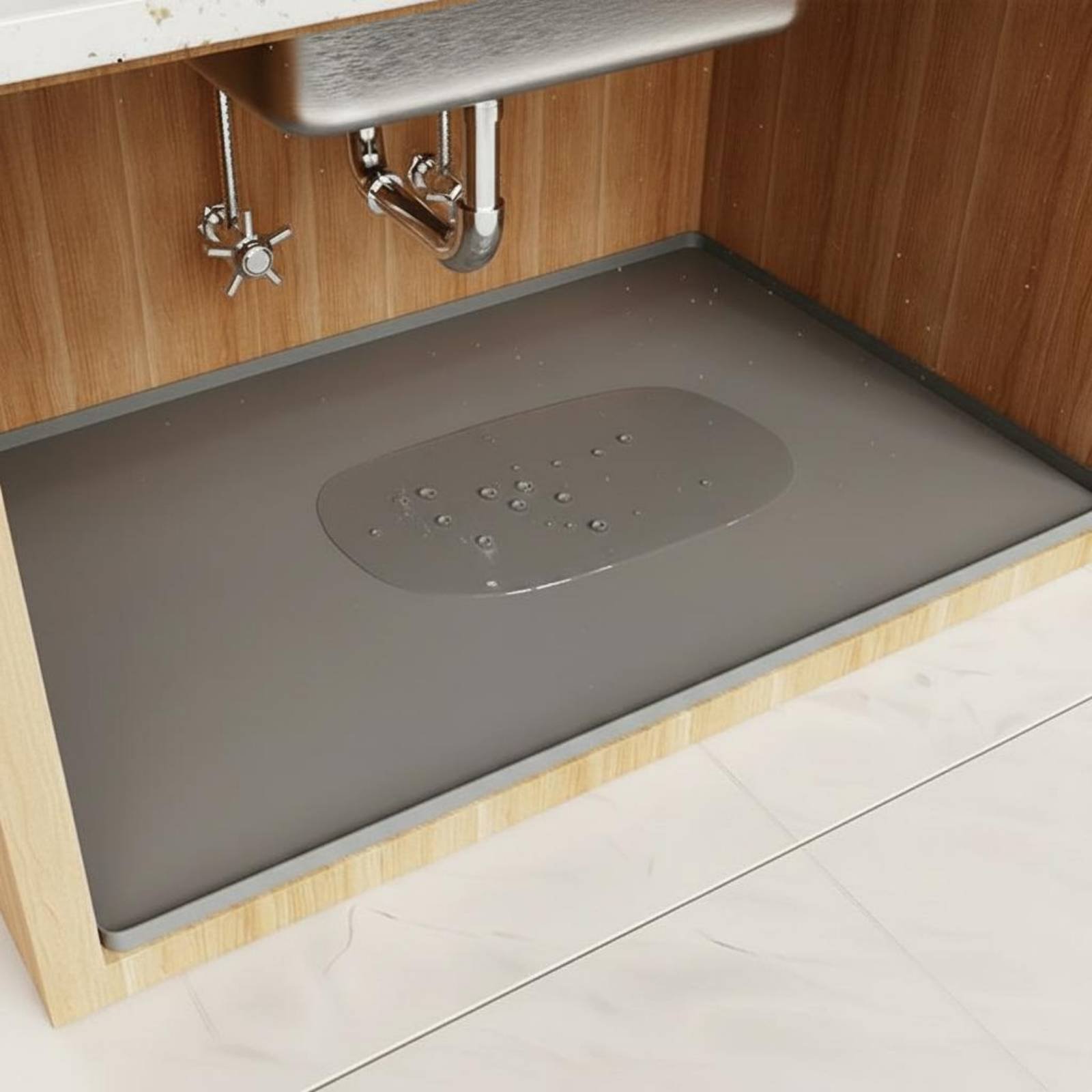 Waterproof Under Sink Mat Easy - Home Cooking Recipes 评论和价格