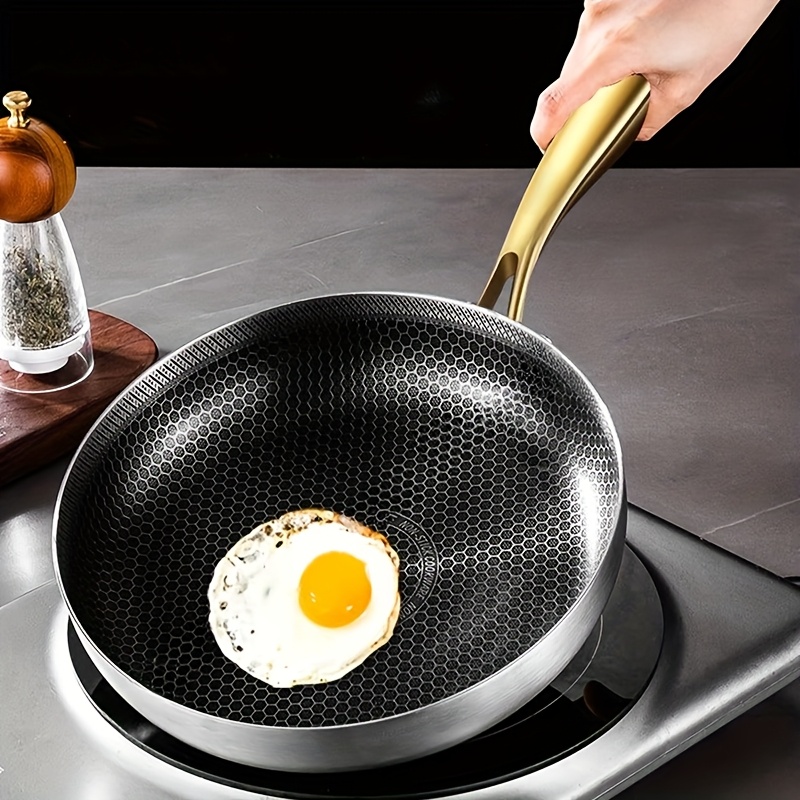 316 Stainless Steel Frying Pan - Home Cooking Cookbook 评论和价格